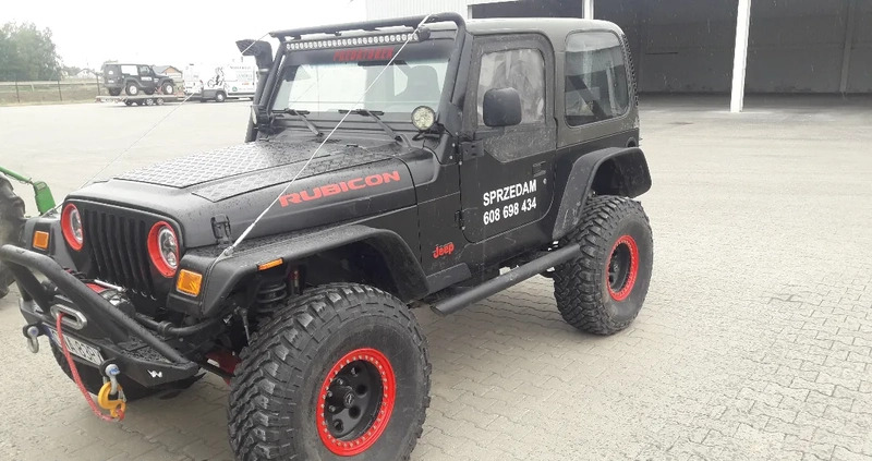 Jeep Wrangler cena 67000 przebieg: 55000, rok produkcji 2001 z Wąbrzeźno małe 7